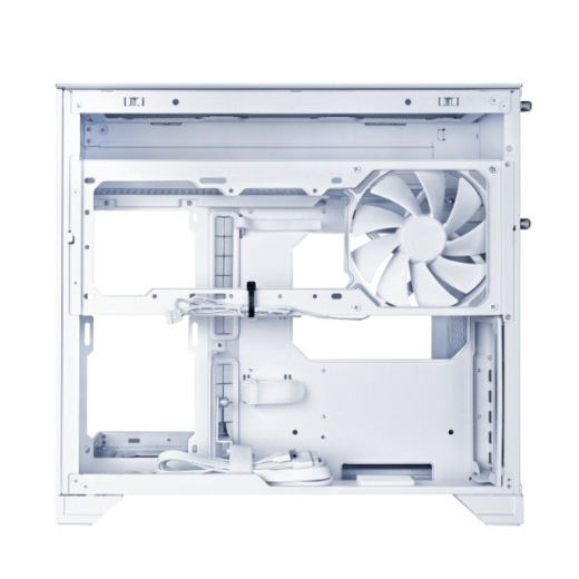 Корпус Lian Li O11 Vision-M Digital White mATX/ITX БП ATX 2xUSB3.0 1xType-C G99.O11VMDW.00 Белый