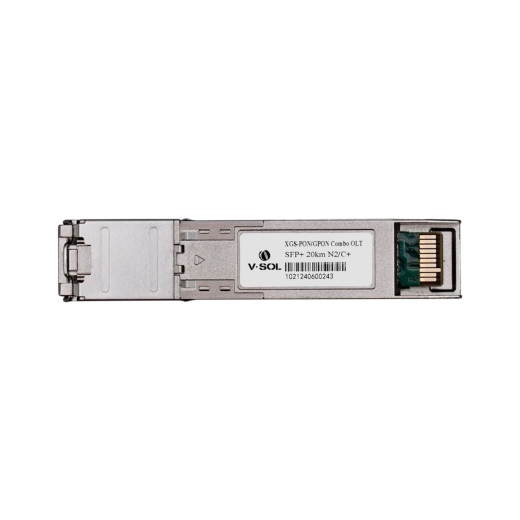 V-SOL XGS-PON & GPON Combo OLT SFP+ (N2a/C+) — Оптический трансивер (10G/10G & 2.5G/1.25G, SC/UPC, 20 км)