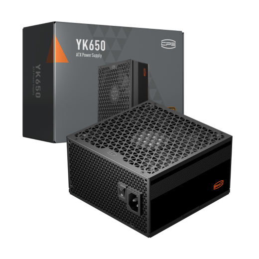 Блок питания PCCooler  650W, YK650, Non Modular, 80+ BRONZE, ≥86.5%, Fan 135mm, Черный, P5-YK650-B1F