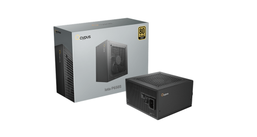 Блок питания Ocypus Iota P650S 650W Full Modular, 80+ GOLD, КПД 91% Черный, Iota-P650S-GFFBK025X-EU
