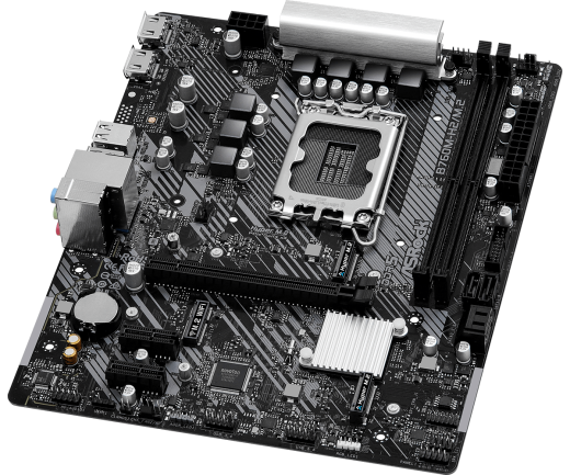 Материнская плата ASRock B760M-H2/M.2 LGA1700 2xDDR5 4xSATA RAID 2xM.2 2xHDMI mATX