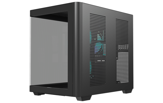 Корпус AOC CG350B 3F M-ATX/ITX 1xUSB2.0 1xUSB3.0 1xType-C 1xAudio/Mic Черный AOC-CG350-BF3V1R0W2-G
