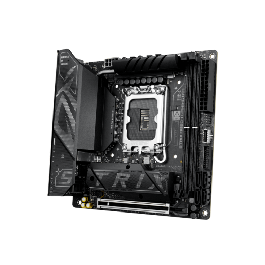 Материнская плата ASUS ROG STRIX B860-I GAMING WIFI, LGA1851 B860 2xDDR5 SATA M.2 HDMI DP USB-C mITX