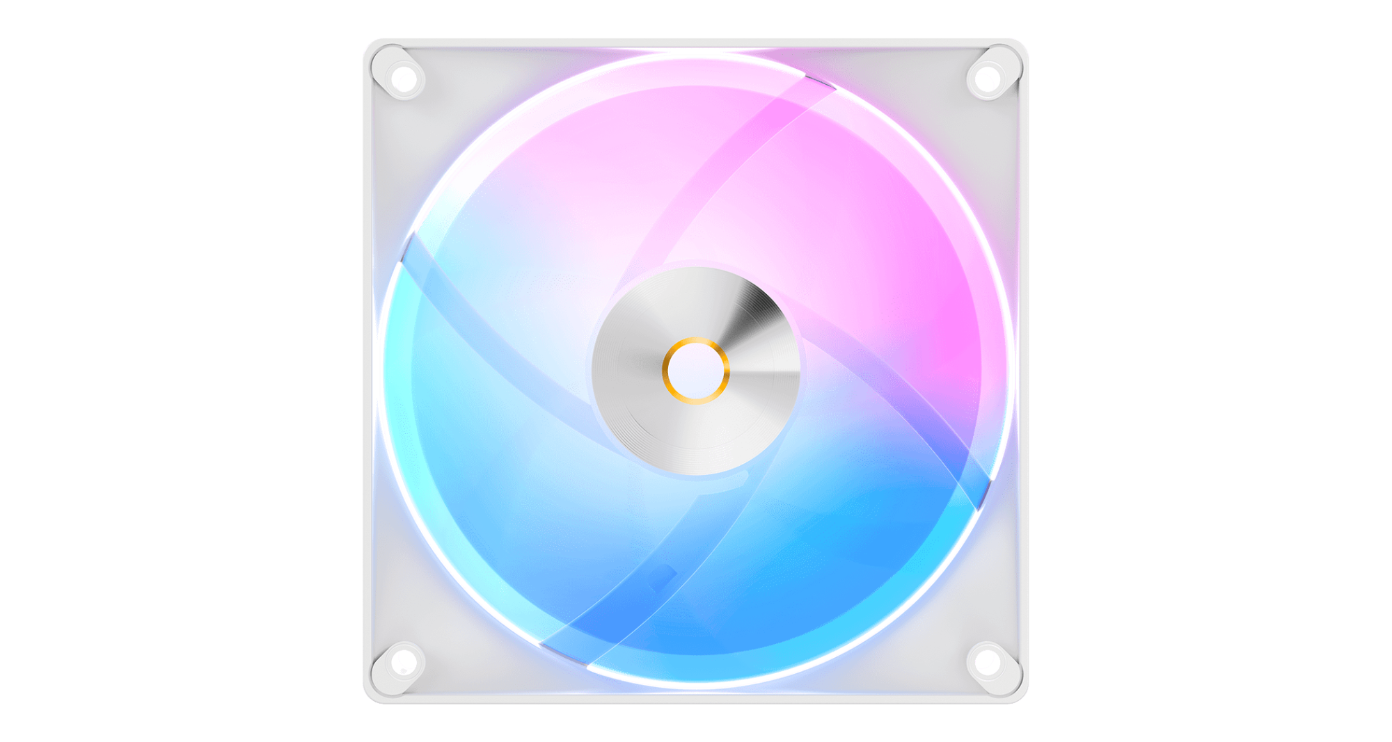 Вентилятор для корпуса Ocypus Delta F12 WH ARGB 3-IN-1 3x(120x120x25mm) 500-2000RPM 73CFM Белый