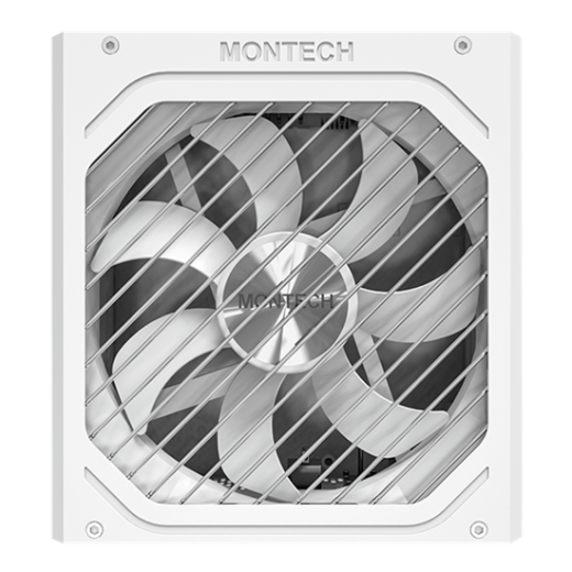 Блок питания Montech  850W, TITAN PLA 850W, Full Modular, 80+ PLATINUM, КПД 90%, Fan 135mm, Белый