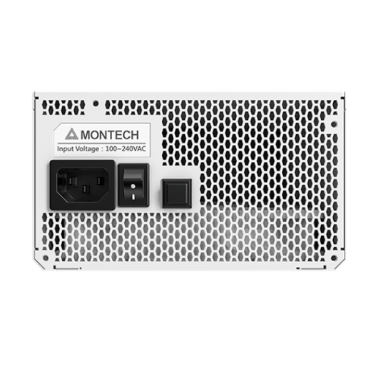 Блок питания Montech  850W, TITAN PLA 850W, Full Modular, 80+ PLATINUM, КПД 90%, Fan 135mm, Белый