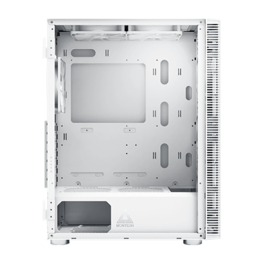 Корпус Montech X3 GLASS (W) ATX/Micro-ATX/Mini-ITX 1xUSB3.0 2xUSB2.0 1xAudio 1xMic Белый