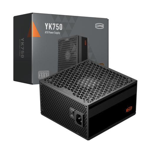Блок питания PCCooler  750W, YK750, Non Modular, 80+ BRONZE, ≥86.5%, Fan 135mm, Черный, P5-YK750-B1F