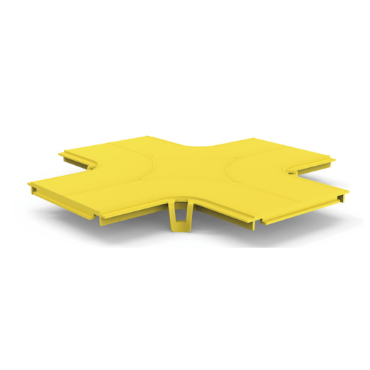 Крышка Х-соединителя горизонтальная опт. лотка 120мм