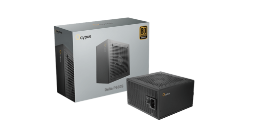 Блок питания Ocypus Delta P650S 650W Non modular, 80+Bronze, КПД 87% Черный,Delta-P650S-BDFBK025X-EU