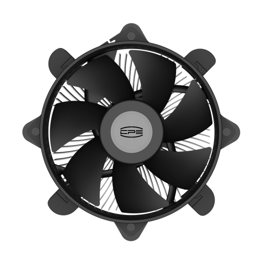 Вентилятор для процессора PCCooler R120 TDP 95W 4-pin 115X/1200/1700/18XX Черный