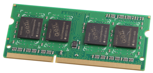 Оперативная память для ноутбука 4Gb GEIL DDR3 1600Mhz SO-DIMM PC3-12800 1,5V GS34GB1600C11S oem