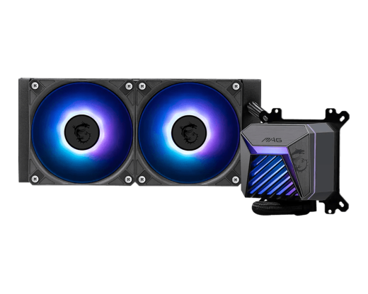 Водяное охлаждение для CPU MAG CORELIQUID A15 240 Socket Intel/AMD, ARGB, Fan 2x120см Черный