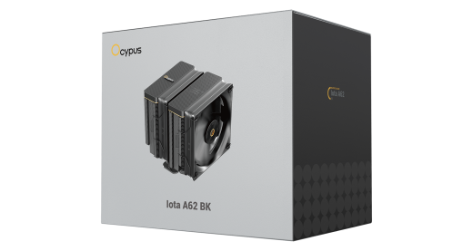 Вентилятор для процессора Ocypus Iota A62 BK TDP 260W 4-pin 1851/1700/1200/AM5/AM4 Черный