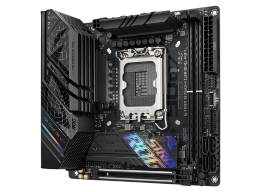 Материнская плата ASUS ROG STRIX B760-I GAMING WIFI LGA1700 2xDDR5 4xSATA3 2xM.2 RAID HDMI DP m-ATX