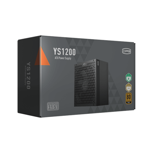 Блок питания PCCooler YS1200, 1200W, Full Modular, 80+ GOLD, Fan 135mm, P5-YS1200-G1F