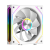 Вентилятор для корпуса PCCooler F3 X120R ARGB WH 1x(120x120x25mm) 800-1800RPM 54CFM White