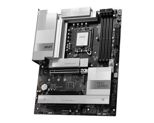 Материнская плата MSI PRO Z890-A WIFI LGA1851 4xDDR5 4xSATA3 RAID 4M.2 1xHDMI 2xType-C DP ATX