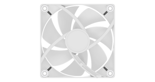 Вентилятор для корпуса Ocypus Delta F12 WH 1x(120x120x25mm) 2000RPM 73CFM Белый