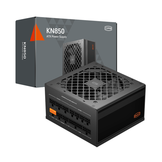 Блок питания PCCooler  850W, KN850, Full Modular, 80+ GOLD, ≥90.5%, Fan 120mm, Черный, P3-KN850-G1F