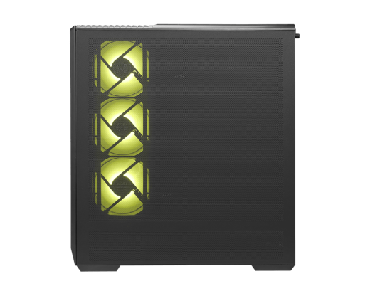 Компьютерный корпус MSI MAG PANO 130R PZ ATX/mATX/ITX, Back-connect:ATX/mATX Type-C Черный