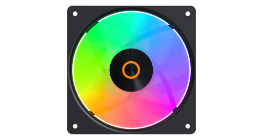 Вентилятор для корпуса Ocypus Gamma F12 Elite BK ARGB 3-IN-1 3x(120x120x25mm) 600-1800RPM Черный