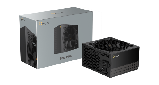 Блок питания Ocypus  400W, Beta P400, Non modular, ATX, КПД 80%, Черный, Beta-P400-N1HDBK024X-EU