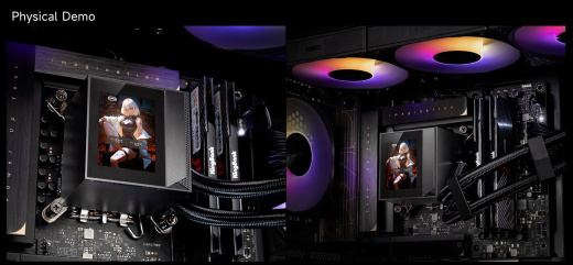 Водяное охлаждение для CPU PCCooler DC360 Pro ARGB Display BK 280W 1200/1700/1851/AM4/AM5 Черный