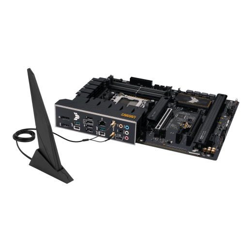 Материнская плата ASUS TUF GAMING B650-PLUS WIFI AM5 4xDDR5 4xSATA3 RAID 3xM.2 DP HDMI ATX