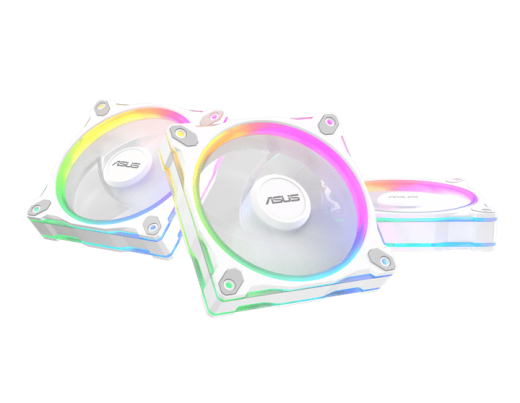 Вентилятор для корпуса ASUS PRIME MR120 FAN ARGB REVERSE WHITE 3IN1 120x120x28 MR120-1R/WH/3 IN 1//