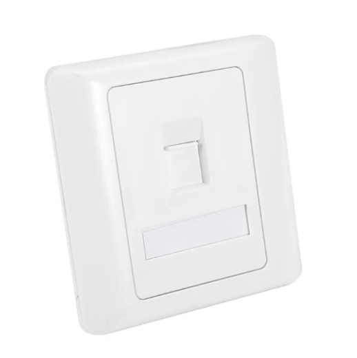 Лицевая панель телекоммуникационная под 1 модуль OK-M-1