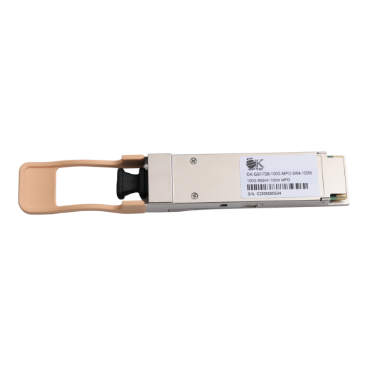 QSFP28 модуль OK-QSFP28-100G-MPO-SR4-100M