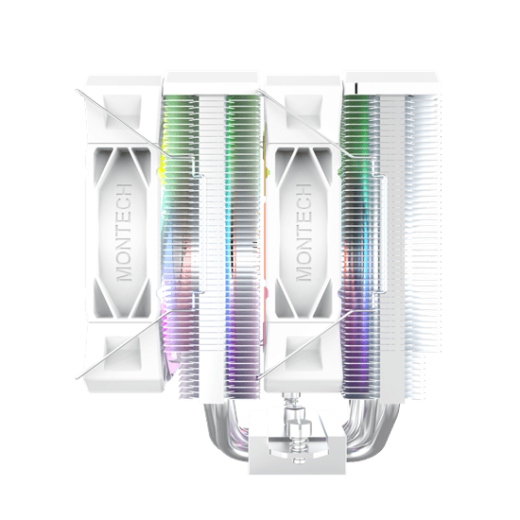 Вентилятор для процессора Montech NX600 ARGB (W) TDP 260W 4-pin 1851/1700/1200/115X/AM5/AM4 White