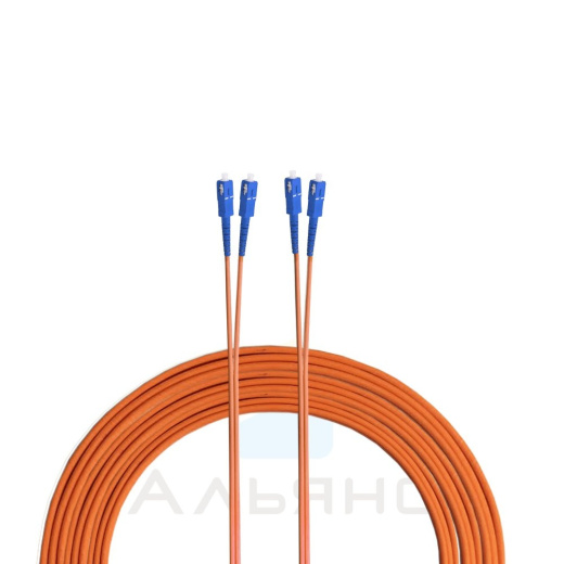Патчкорд SC/UPC-SC/UPC  2мм MM 50/125 OM2 Duplex - 1 м