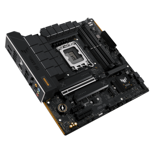 Материнская плата ASUS TUF GAMING B760M-PLUS WIFI II, LGA1700 4xDDR5 4xSATA3 3xM.2 RAID HDMI DP mATX