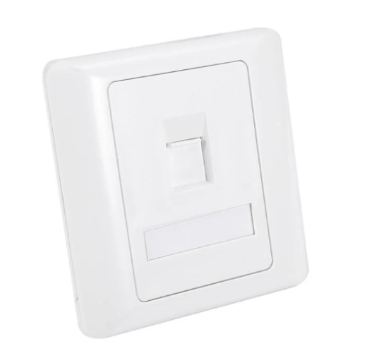 Лицевая панель телекоммуникационная под 1 модуль OK-M-1