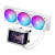 Водяное охлаждение CPU Asus ROG RYUO IV 360 ARGB WHT, 3x120mm, AMOLED-display, White