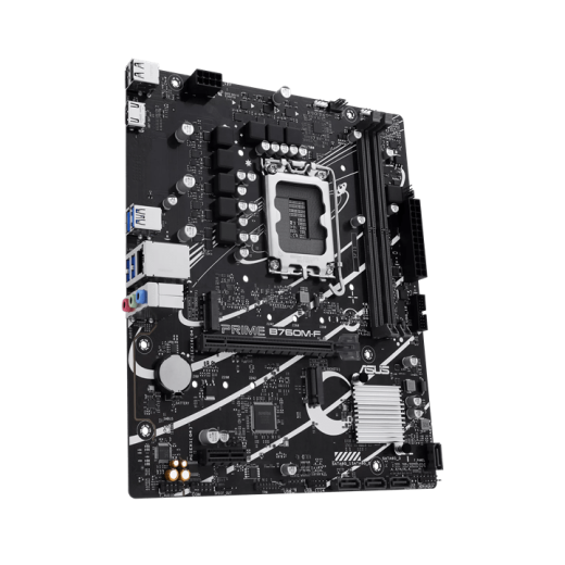 Материнская плата ASUS PRIME B760M-F, LGA1700 B760 2xDDR5 4xSATA3 2xM.2 RAID HDMI mATX