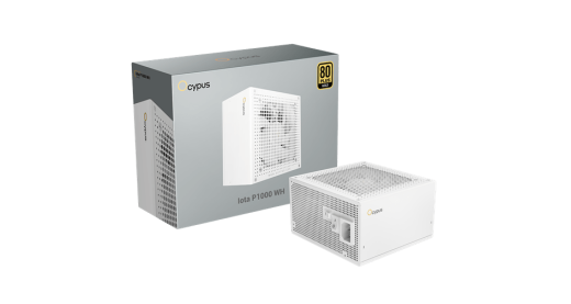 Блок питания Ocypus Iota P1000 WH 1000W Full Modular, 80+GOLD, КПД 91 Белый,Iota-P1000-G1FFWH025X-EU