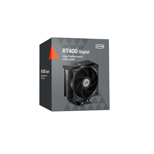 Вентилятор для процессора PCCooler RT400 Digital BK TDP 240W 4-pin 18XX/1700/1200/AM5/AM4 Черный
