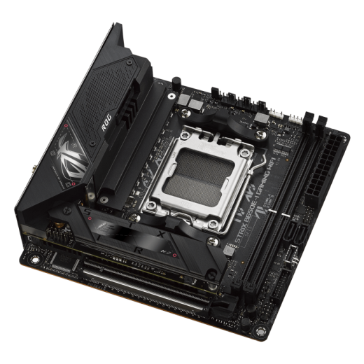 Материнская плата ASUS ROG STRIX B650E-I GAMING WIFI AM5 2xDDR5 2xSATA3 Raid 2xM.2 HDMI USB3.2 M-ITX