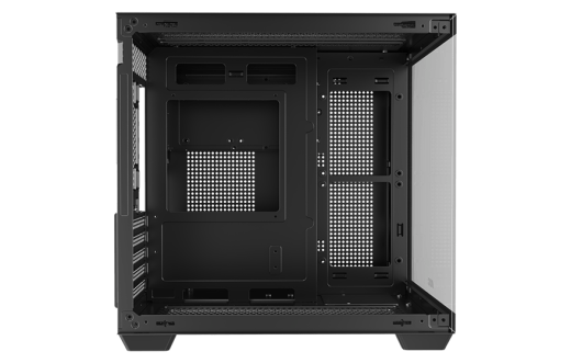 Корпус AOC CG391B 3F M-ATX/ITX 1xUSB2.0 1xUSB3.0 1xType-C 1xAudio/Mic Черный AOC-CG391-BF3V1R0T2-G