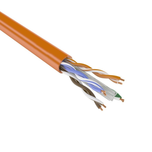 Кабель сетевой COMTEQ UTP cat 6. 4*2*0,574mm LSZH 305м/упак для внутр прокл
