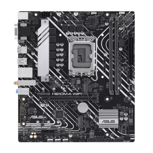 Материнская плата ASUS PRIME H610M-A WIFI, LGA1700 2xDDR5 4xSATA3 2xM.2 D-Sub HDMI DP mATX