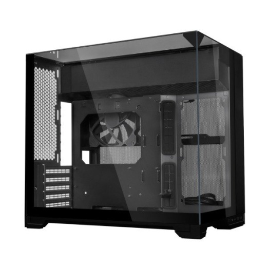 Корпус Lian Li O11 Vision-M Digital Black mATX/ITX БП ATX 2xUSB3.0 1xType-C G99.O11VMDX.00 Черный