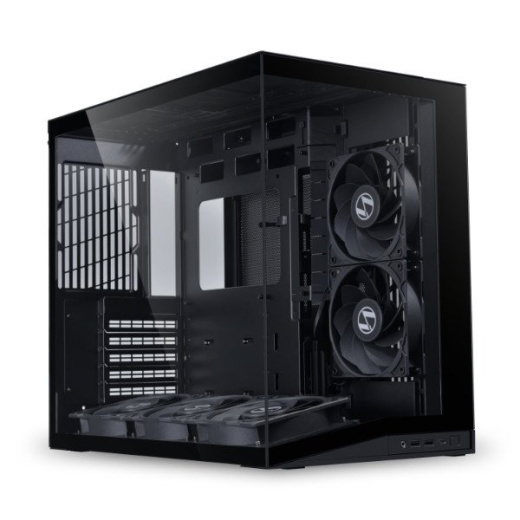 Корпус Lian Li O11 Dynamic MINI V2 FLOW ATX/mATX/ITX Back-connect:ATX USB-C G99.O11DMIV2FX.00 Черный