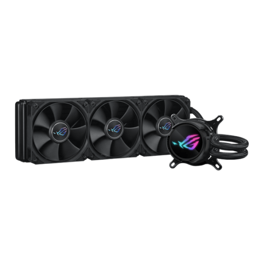 Водяное охлаждение CPU Asus ROG STRIX LC III 360 120mm Liquid CPU Cooler, 3 x12cm PWM Fan