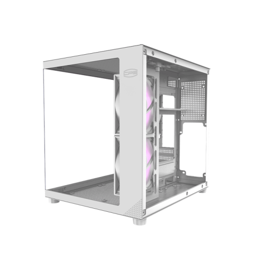 Корпус PCCooler C3T300 3AW WH M-ATX/ITX 1xUSB3.0 1xUSB2.0 1xAudioOut/Mic White