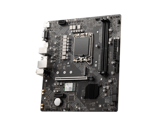 Материнская плата MSI PRO H610M-G WIFI DDR4 LGA1700 H610 2xDDR4 4xSATA3 M.2 VGA DP HDMI mATX