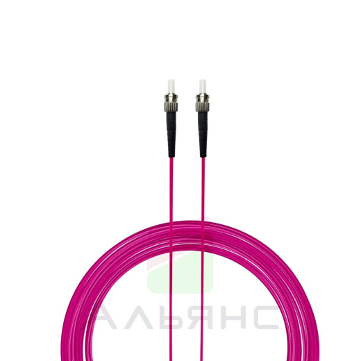 Оптический патчкорд FC/UPC - FC/UPC SM (9/125) белый 3 мм- 1 м simplex